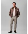 Pantalon chino Homme SLIM REFINED COTTON STRETCH TROU Kaki Vintage