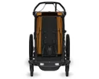 Remorque pour enfant 1 place CHARIOT SPORT G3 Or/Noir