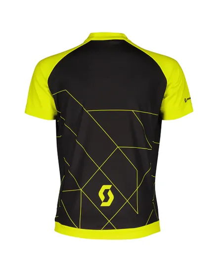 Maillot manches courtes Enfant RC TEAM JUNIOR Noir/Jaune