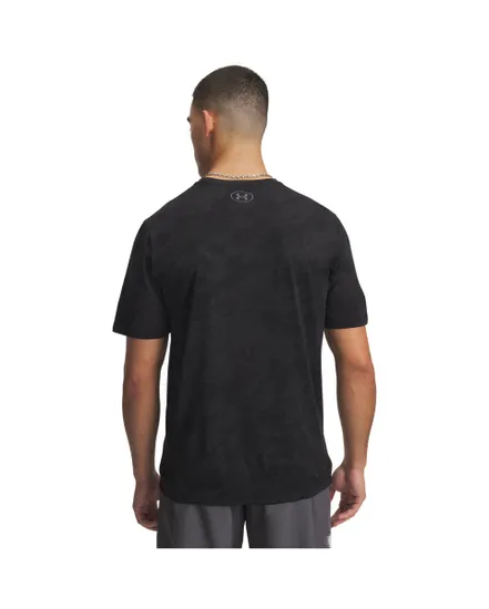 T-shirt Homme UA TECH VENT JCQRD SS Noir