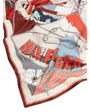 Foulard Homme Flag Floral Silk