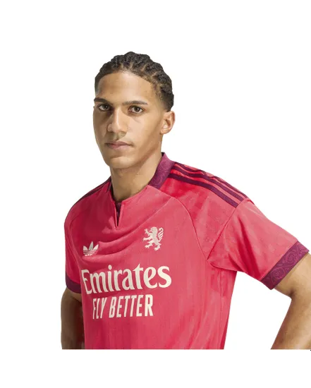 Maillot de football Homme OL A JSY Rose