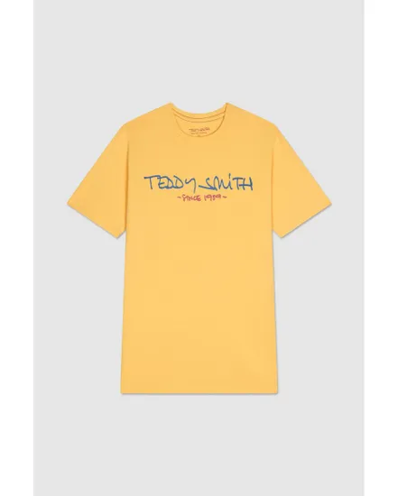 T-shirt manches courtes Homme TICLASS BASIC MC Jaune