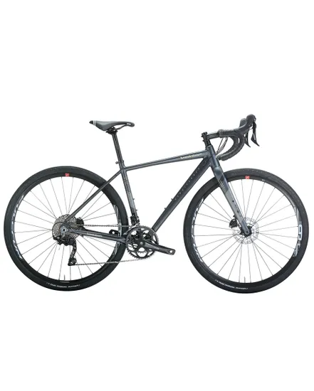 Vélo gravel Unisexe RENAISSANCE GRX 2X10V Gris/Noir