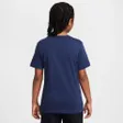 T-shirt de football Enfant plus agé PSG U NK CREST TEE Bleu