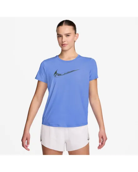 T-shirt Enfant W NK ONE SWOOSH HBR DF SS TOP Bleu