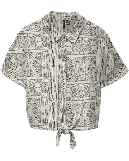Chemise Femme VMMENNY TIE SS SHIRT WVN GA