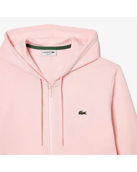 Sweat zip à capuche Homme MEN S FLEECE Rose