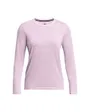 T-Shirt ML Femme UA SEAMLESS STRIDE LS Violet