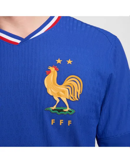 Maillot de football Homme FFF MNK DFADV MATCH JSYSS HM France Bleu