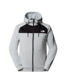 Veste zip à capuche Homme M REAXION FLEECE F/Z HOODIE - EU Gris