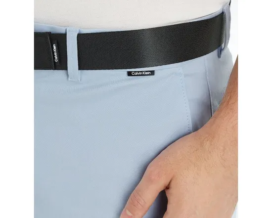 Short Homme MODERN TWILL SLIM SH Bleu