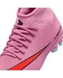 Crampons de football Enfant JR SUPERFLY 10 CLUB FG/MG Rose