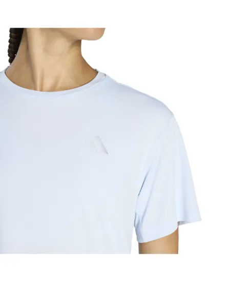 T-shirt Femme RUN ESS TEE W Bleu