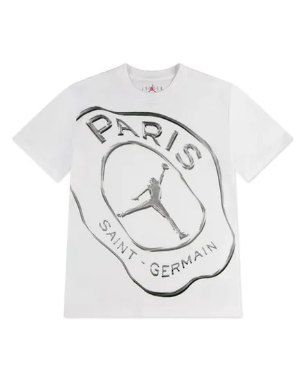Pantalon de survetement Enfant plus agé JDN MJ DF PRACICE TEE PSG Blanc