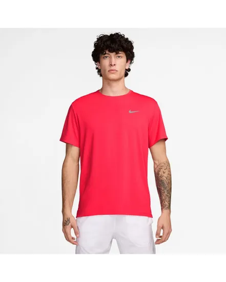 T-shirt Homme M NK DF UV MILER SS Rouge