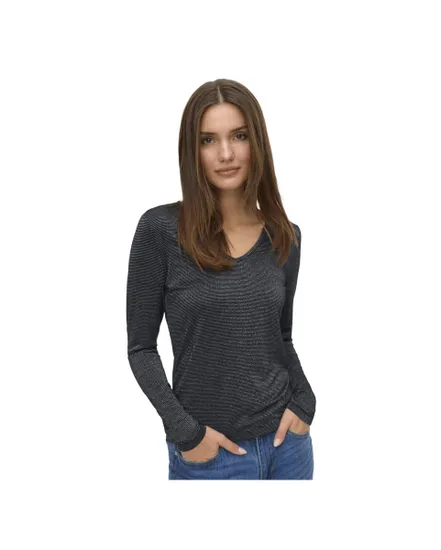 Blouse Femme VMLAVA Glitter Stripe Noos