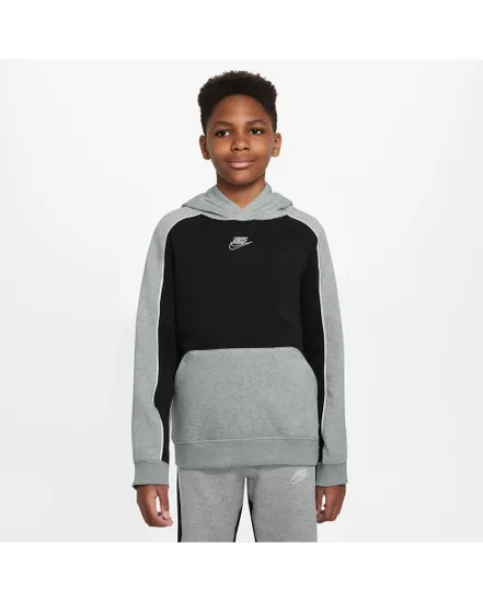 Sweat a capuche manches longues Enfant B NSW AMPLIFY PO Gris