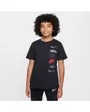 T-shirt Enfant K NSW TEE LOGO Noir