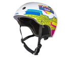 Casque de BMX Unisexe DIRT LID CRACKLE Blanc/Multi