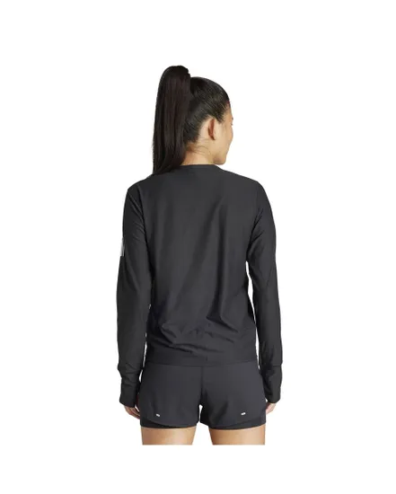 T-shirt de running Femme OTR B LS Noir