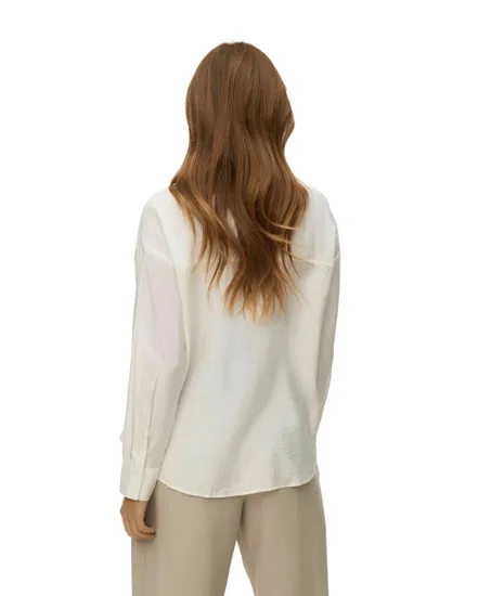 Chemise Femme VMKAJA Manches Longues Tissée