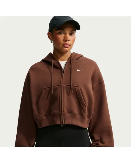 Sweat À Capuche Zippé Femme Studio Fleece