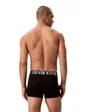 Lot de 3 boxers Homme LOW RISE TRUNK 3PK Noir
