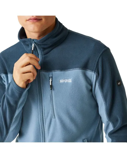 Polaire zip Homme Fellard Bleu