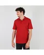 POLO MANCHES COURTES GRAPHIQUE Homme Rouge