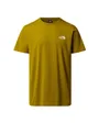 T-shirt Homme M SS SIMPLE DOME TEE Jaune