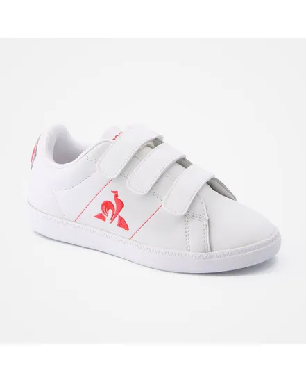 Chaussures basses Enfant COURTCLASSIC PS GIRL FLUO Blanc