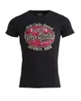 T-SHIRT HOMME VON DUTCH  COTON/EA COL ROND NOIR Noir