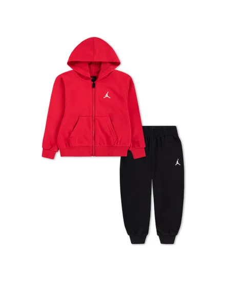 Ensemble de survetement Jeune enfant JDN MJ BRKLN FT FZ SET Noir