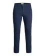 Pantalon chino Homme JPSTMARCO JJBOWIE NOOS Bleu
