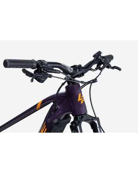 VTT électrique semi rigide Femme OVERVOLT HT 9.7 MIX Violet