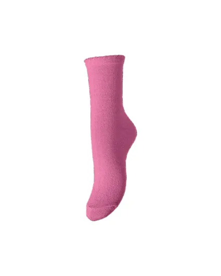 Chaussettes Femme SEBBY GLITTER LONG SOCKS Rose Pale