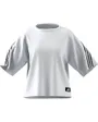 T-shirt manches courtes Femme W FI 3S TEE Blanc