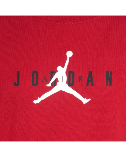 Tee-shirt MC Garçon JDB JUMPMAN SUSTAINABLE GRAPHI Rouge