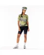 Maillot manches courtes Femme RC PREMIUM CLIMBER Vert Sapin/Jaune