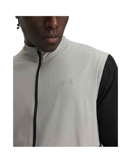 Veste à capuche Homme UA VELOCITI TRACK JACKET Gris