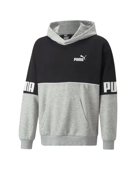 Sweatshirt à capuche manches longues Enfant JR P PWR CLB HD TR B Gris