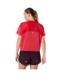 T-shirt Femme NAGINO RUN SS TOP Rouge