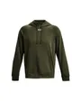 Sweat à capuche Homme UA RIVAL FLEECE HOODIE Vert