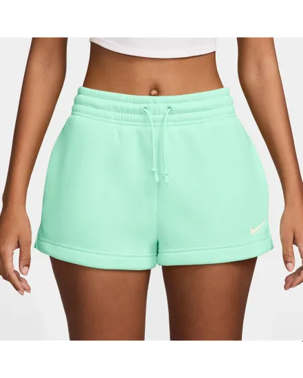 Short Femme W NSW PHNX FLC MR STD SHORT Vert
