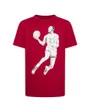 Tee-shirt MC Enfant plus âgé JDB AIR JORDAN DOTS SS TEE Rouge