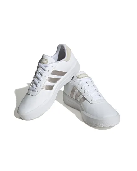 Chaussures Femme COURT PLATFORM Blanc