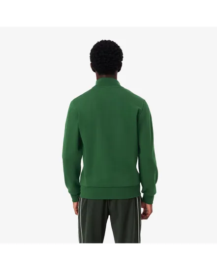 Sweat col zip Homme MEN S SWEATSHIRT FLEECE Vert