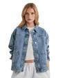 Chemise-Veste Femme VMJAMIE LS Denim Shacket