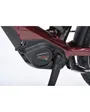 Vélo électrique trekking Femme YAKUN X10E LOW STEP Bordeaux